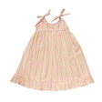 Alena Dress in Pink Stripes