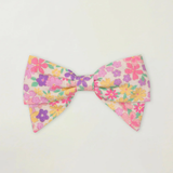 Chiara Alligator Clip in Emma Floral Purple