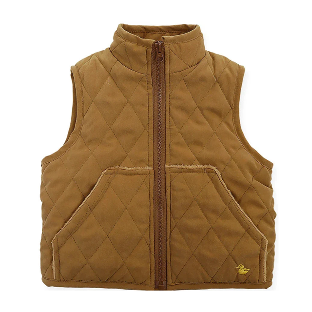 Barn Quilted Vest in Caramel - Widgeon - Sammy+Nat store