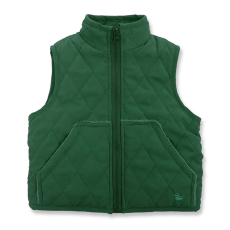 Barn Quilted Vest in Hunter Green - Widgeon - Sammy+Nat store