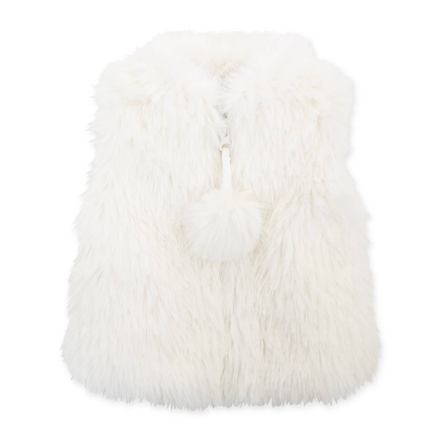 Zip Up Vest in Angora Puff - Widgeon - Sammy+Nat store