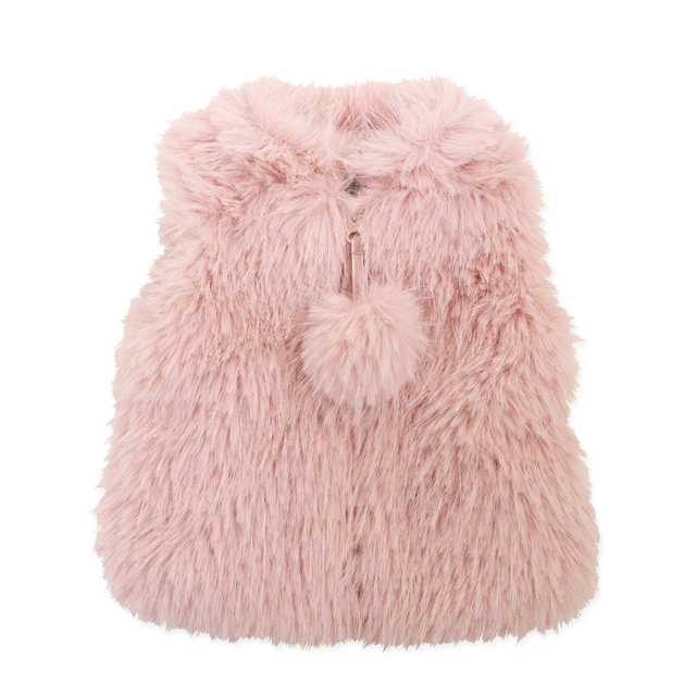 Zip Up Vest in Berry Rain Shag - Widgeon - Sammy+Nat store