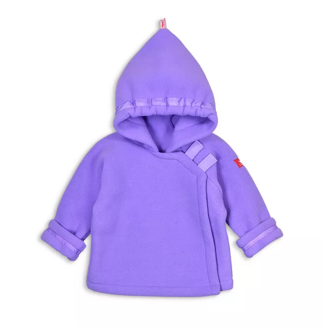 Hooded Fleece Jacket in Lilac - Widgeon - Sammy+Nat store