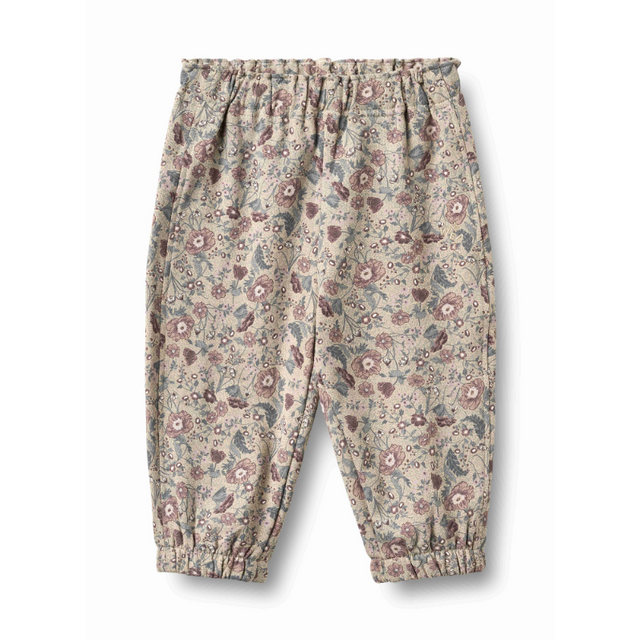 Cosmo Sweatpants in Soft Sand Flowers