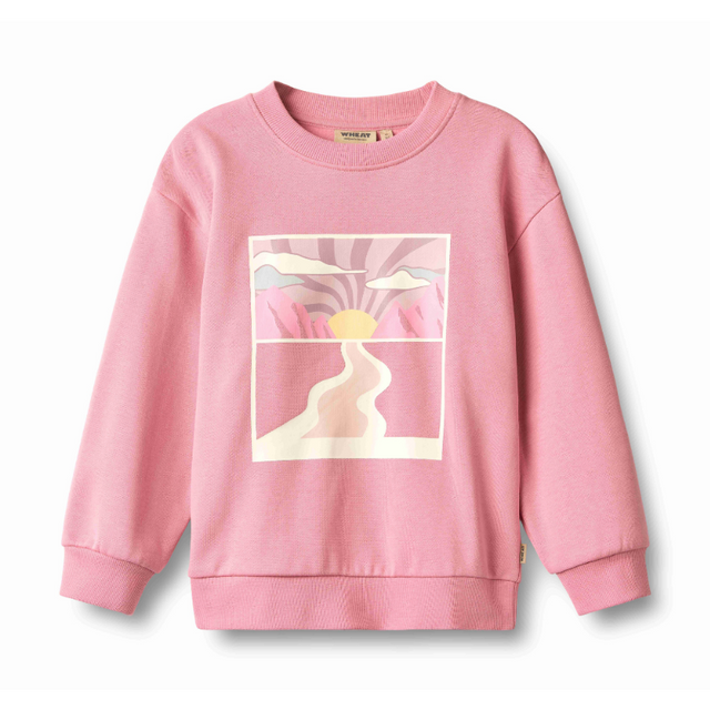 Ellis Sweatshirt in Wild Rose