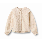 Flora Long Sleeve Shirt in Almond Peach