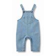 Ivan Denim Overall in Light Blue Denim