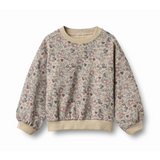 Lia Sweatshirt in Soft Sand Flowers