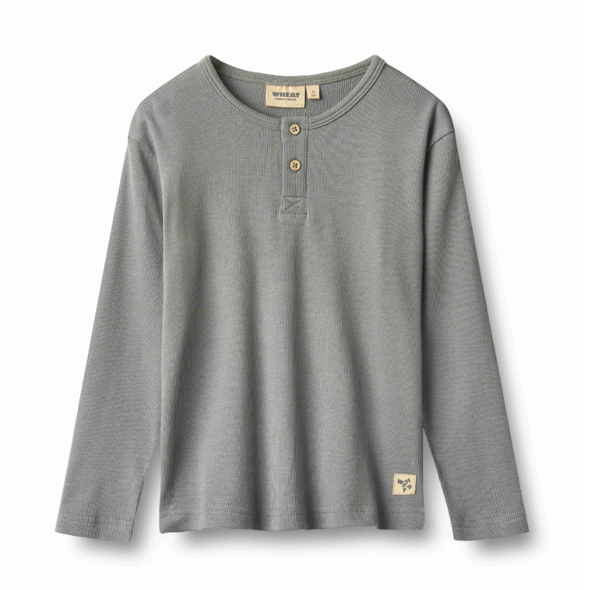 Morris Long Sleeve Shirt in Flint