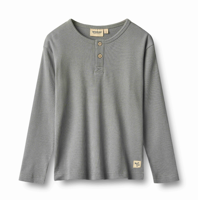 Morris Long Sleeve Shirt in Flint