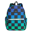Kane Backpack in Blue Checkered