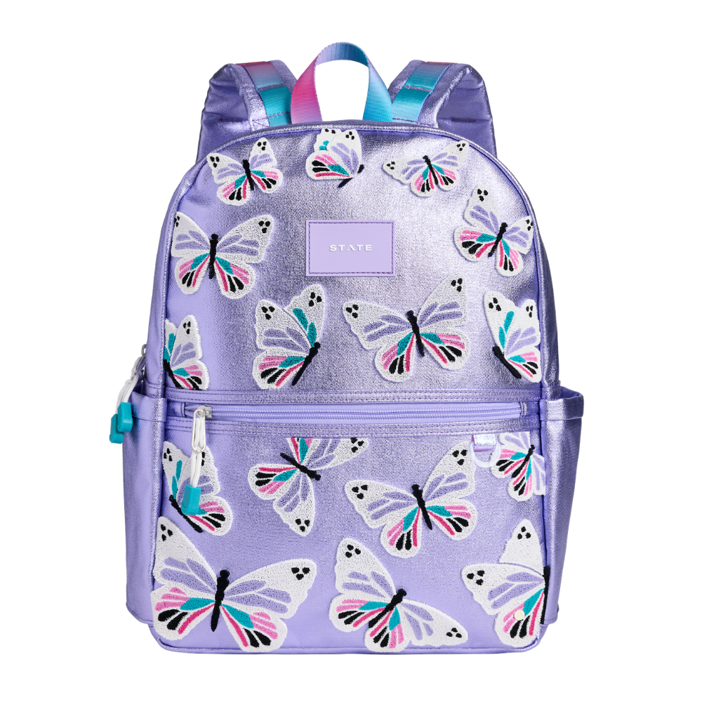Kane Backpack in Metallic 3D Butterfly