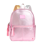 Kane Backpack in Metallic Pink/Silver