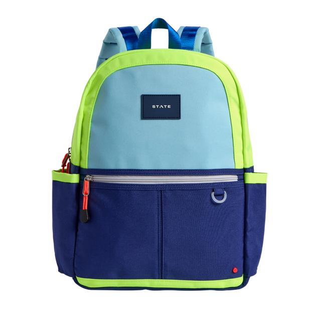 Kane Backpack in Navy/Neon