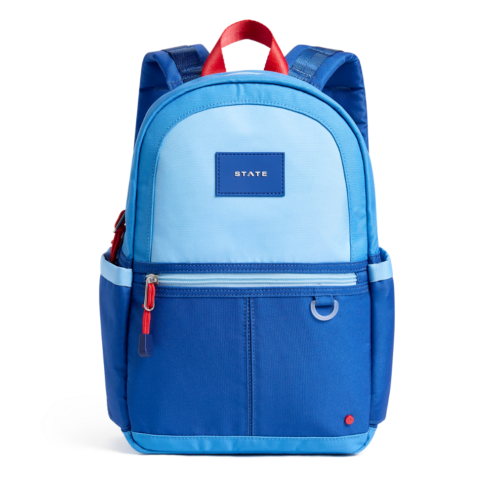Kane Mini Backpack In Blue/Light Blue Colorblock - State Bags