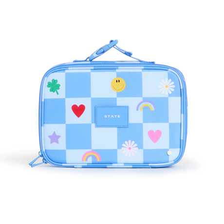 Rodgers Lunch Box in Charms Blue Check