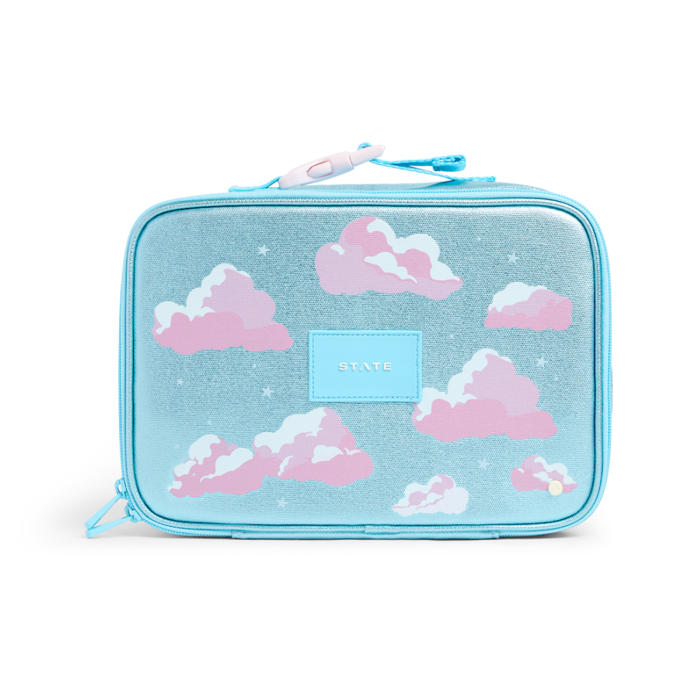 Rodgers Lunch Box in Metallic Clouds