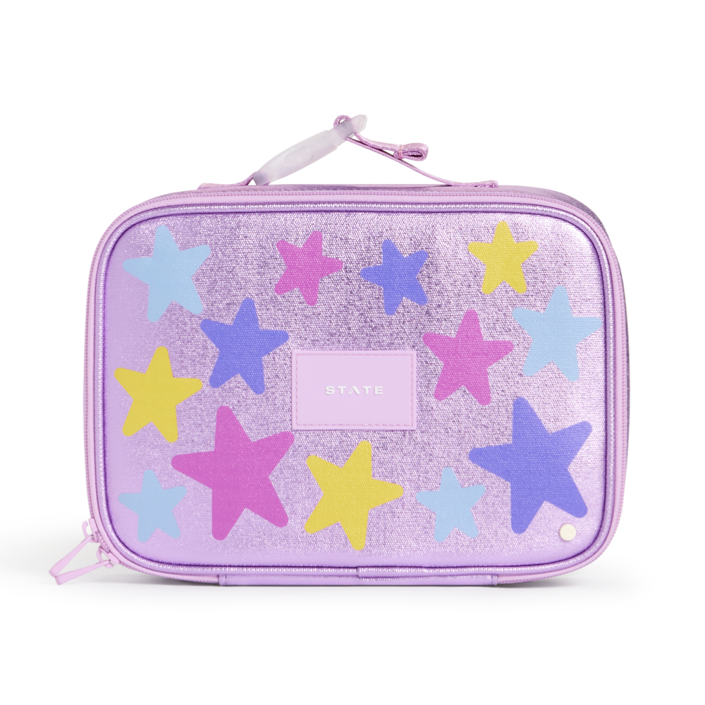 Rodgers Lunch Box in Metallic Stars