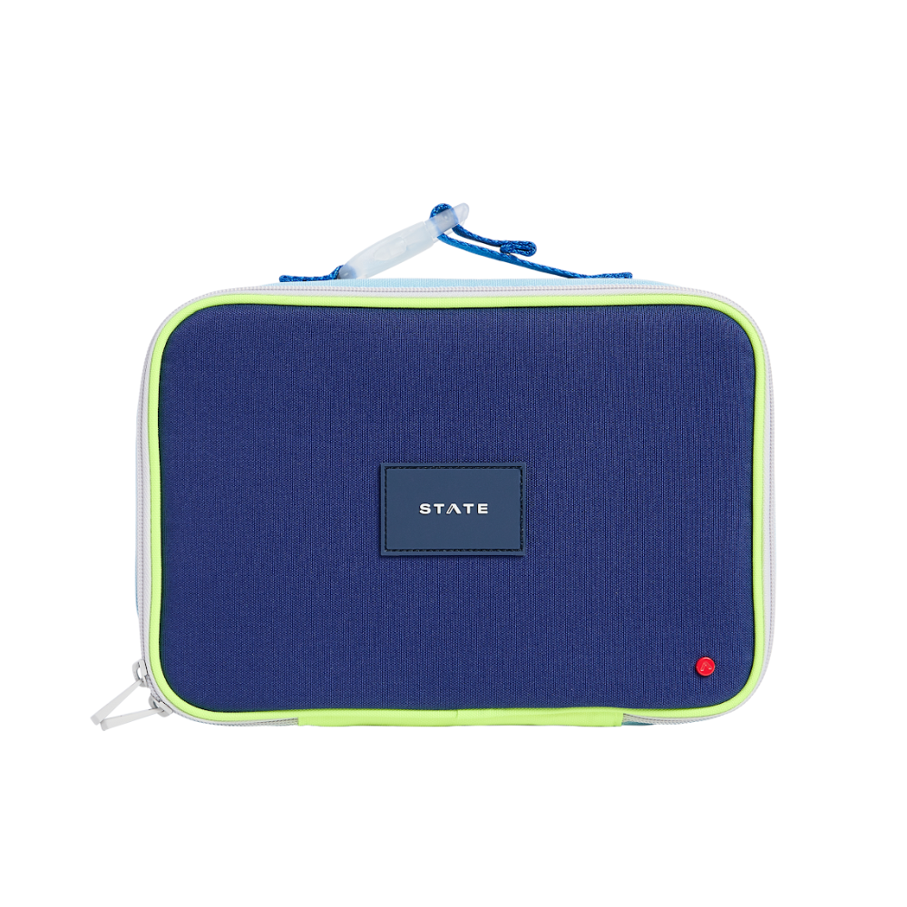 Rodgers Lunch Box in Navy/Neon