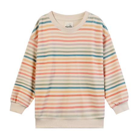 Alana Sweatshirt in Candy Stripe