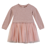Birdie Dress in Rose Knit