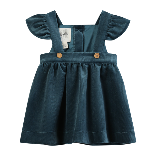 Brielle Pinafore in Teal