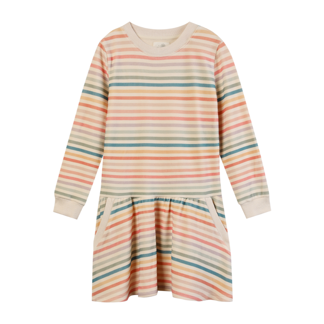 Lara Dress in Candy Stripe