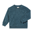 Maeve Sweatshirt in Teal Velour