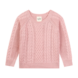 Molly Sweater in Rose Sparkle