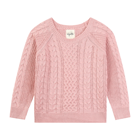 Molly Sweater in Rose Sparkle
