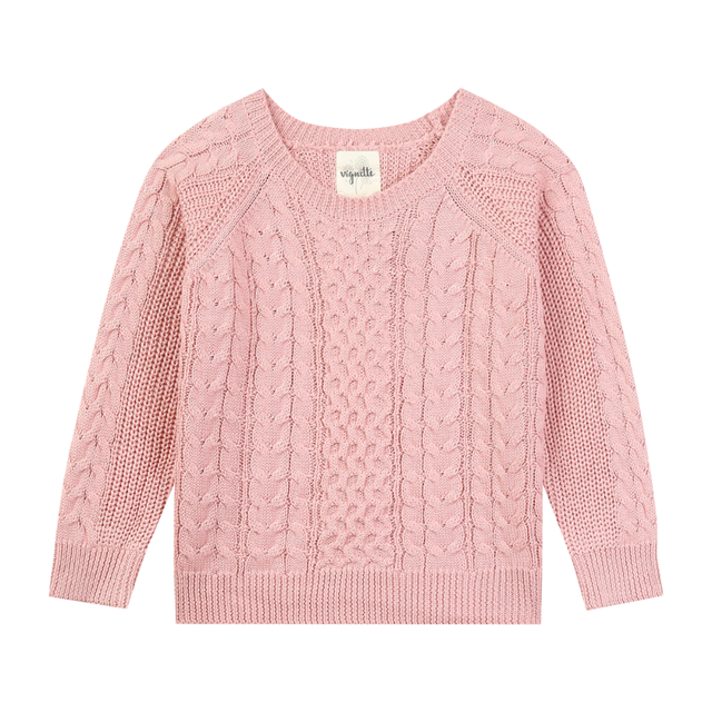 Molly Sweater in Rose Sparkle
