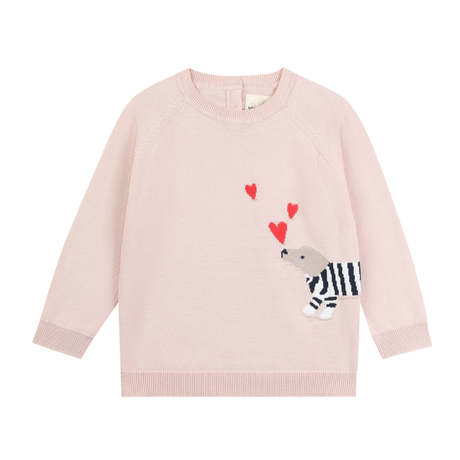 Nova Graphic Sweater in Sausage Dog