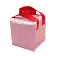 Seersucker Snack Square in Red