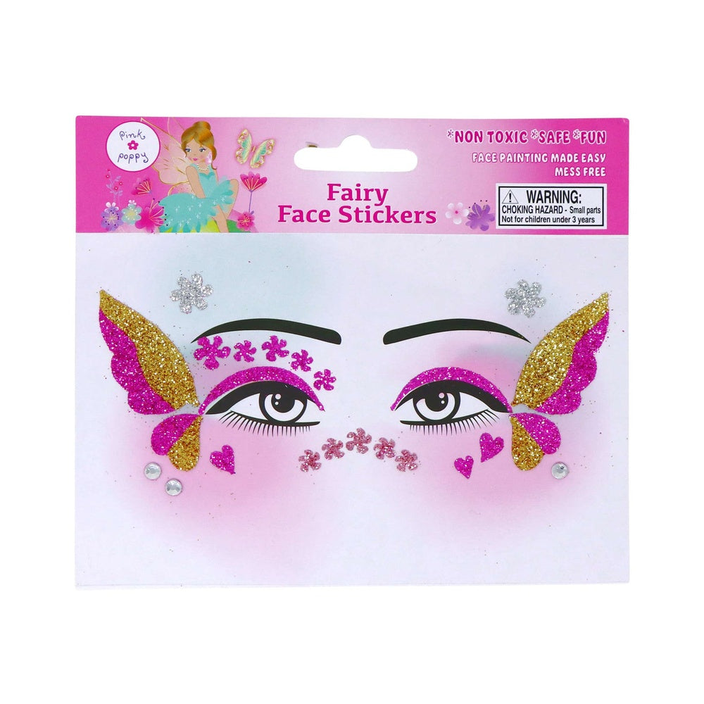 Fairy Butterfly Friends Face Stickers