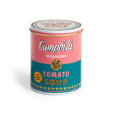 Andy Warhol Soup Can Crayons + Sharpener