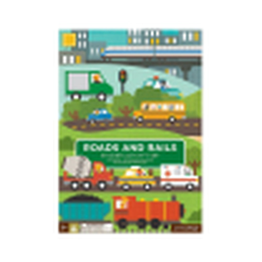 Roads & Rails Sticker Activity Set