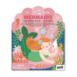 Coloring Book With Stickers: Mermaids