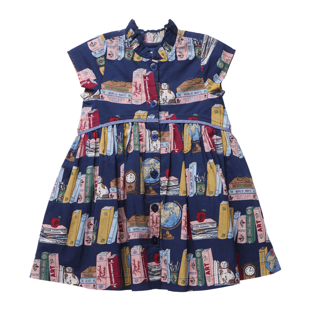 Fatima Dress - Bookshelf