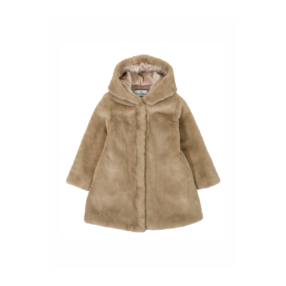 Zip Front Cozy Coat in Teddy Puff
