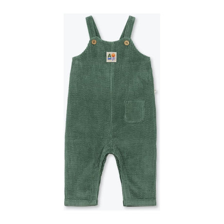 Corduroy Baby Overalls in Green