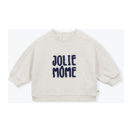 Cutie Baby Sweatshirt in Heathered Sand