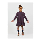 Gingham Dress in Brown