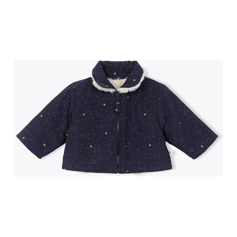 Baby Reversible Jacket in Stars
