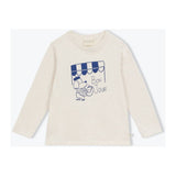 Bonjour T-Shirt in Heathered Sand