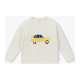 Car Sweatshirt in Heathered Sand