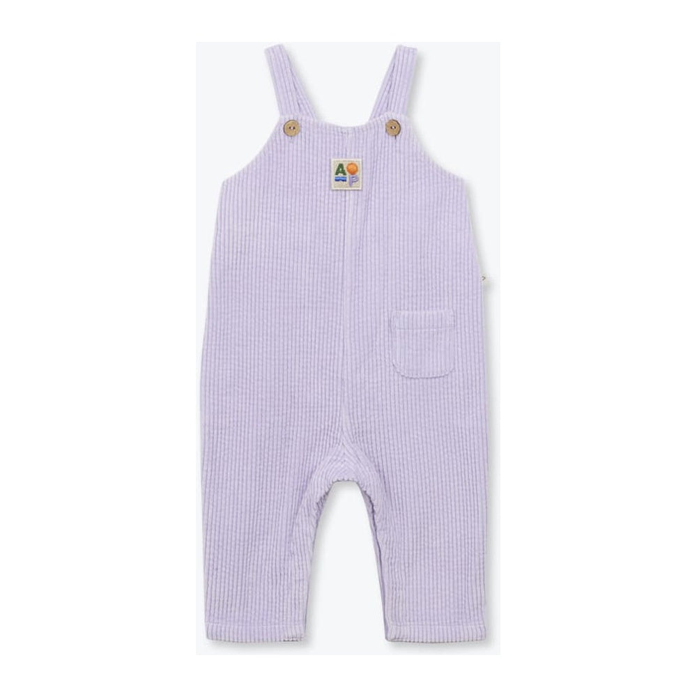 Corduroy Baby Overalls in Lilac