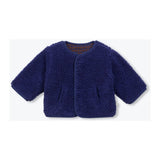 Sherpa Baby Reversible Jacket in Navy