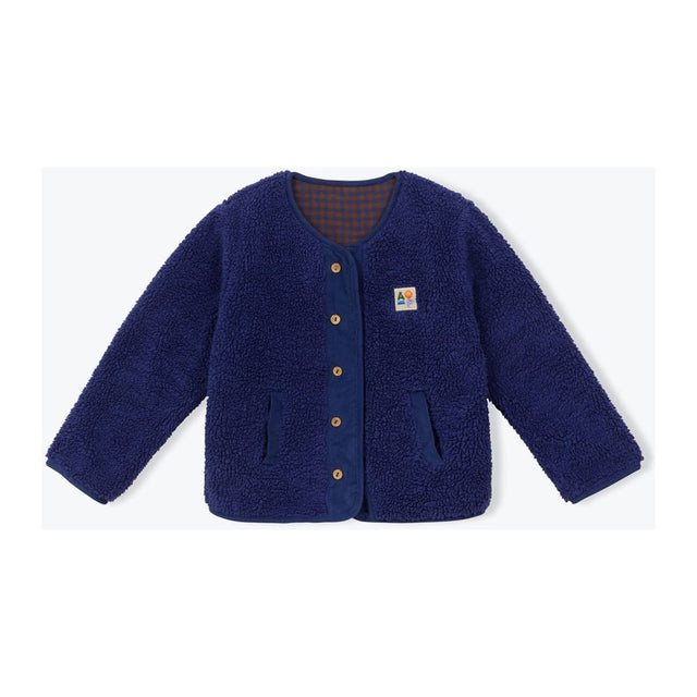 Sherpa Reversible Jacket in Navy