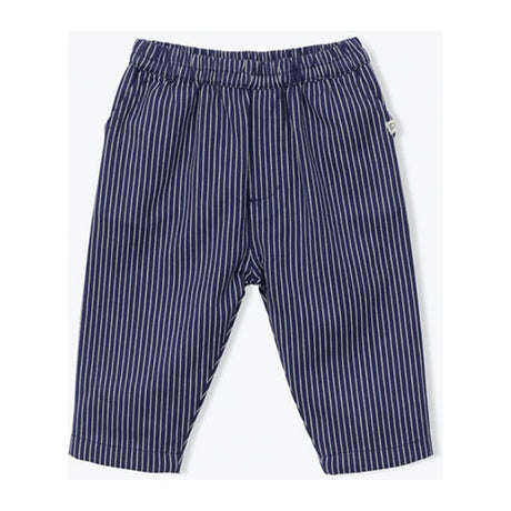 Striped Baby Pants in Navy
