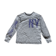 New York Team Tee in Tri Grey